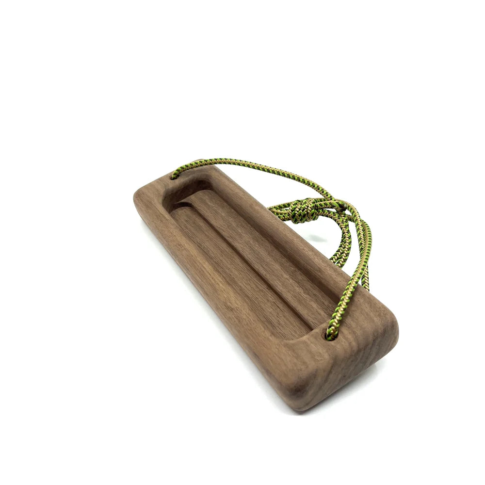 Duo Portable Hangboard - Walnut