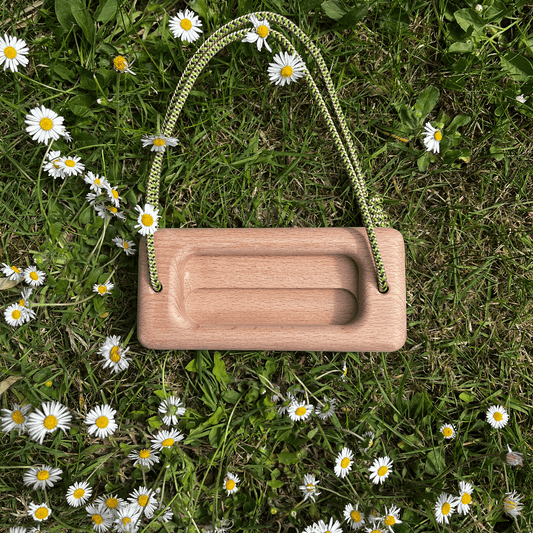 Micro Portable Hangboard - Cherry