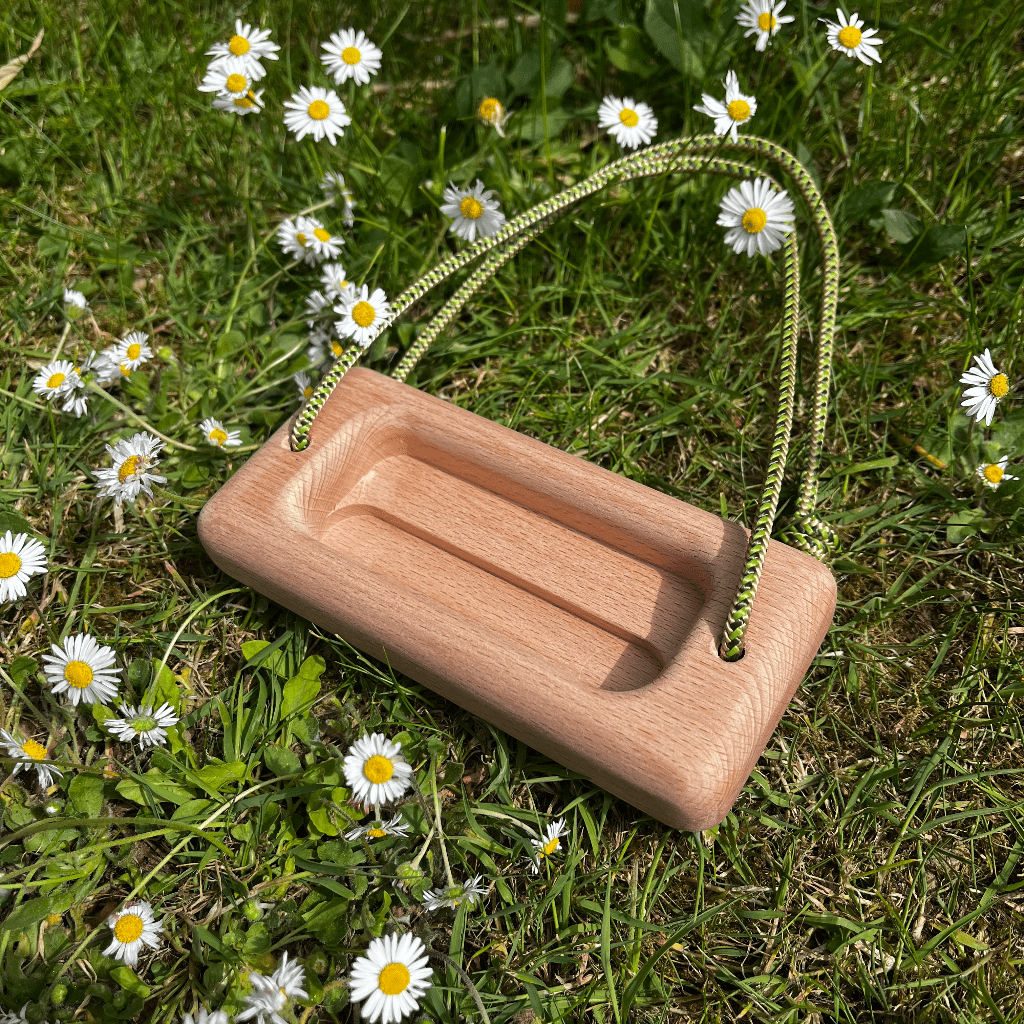 Micro Portable Hangboard - Cherry