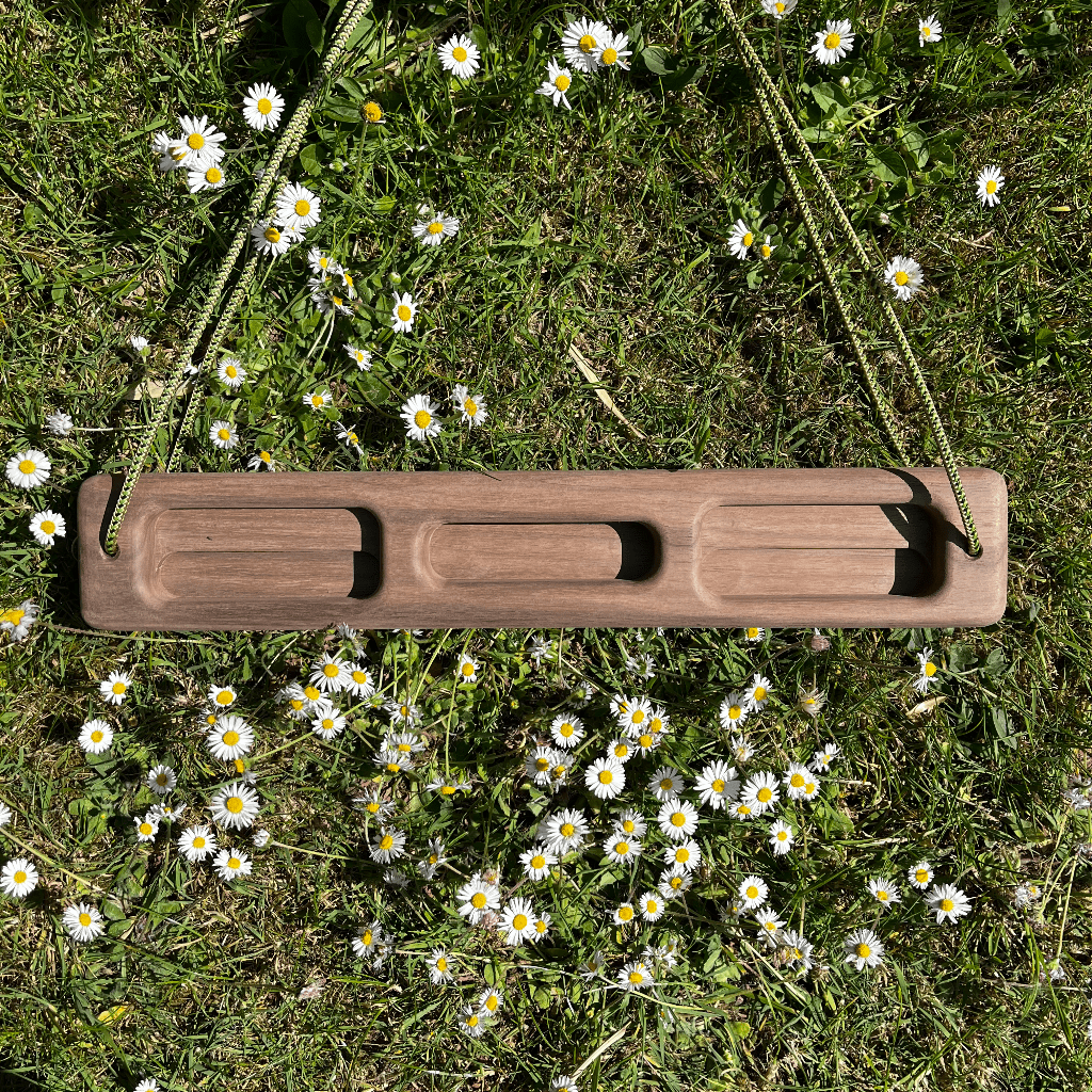 Portable Hangboard - Walnut