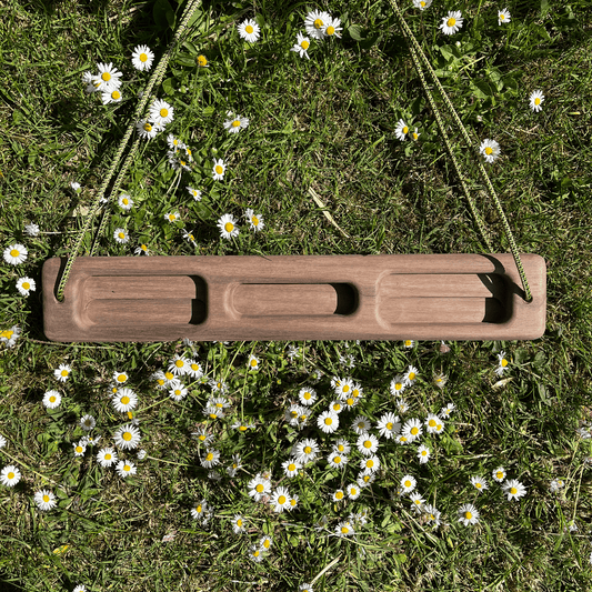 Portable Hangboard - Walnut