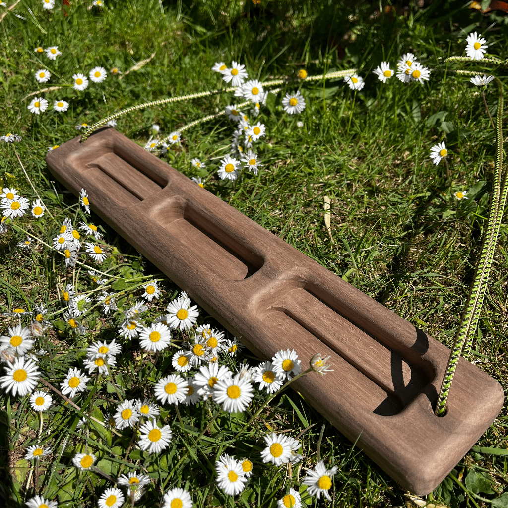 Portable Hangboard - Walnut