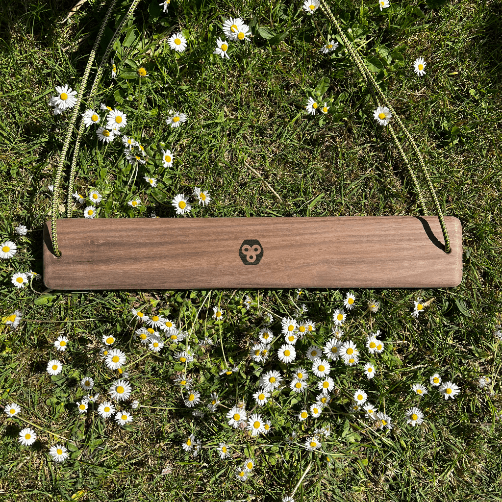 Portable Hangboard - Walnut