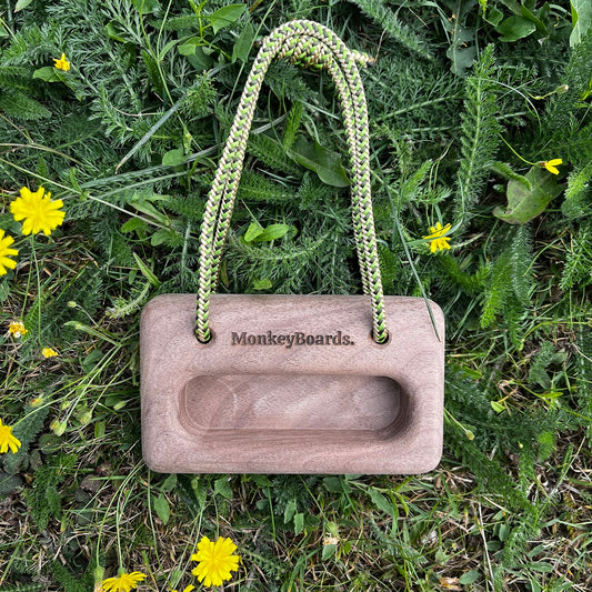 Kevin - The Mini Portable Hangboard - Walnut