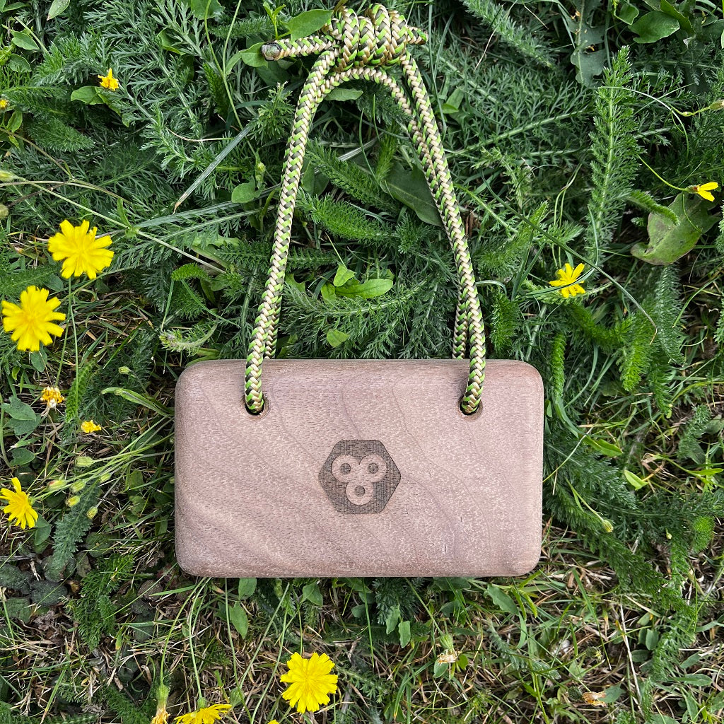 Kevin - The Mini Portable Hangboard - Walnut