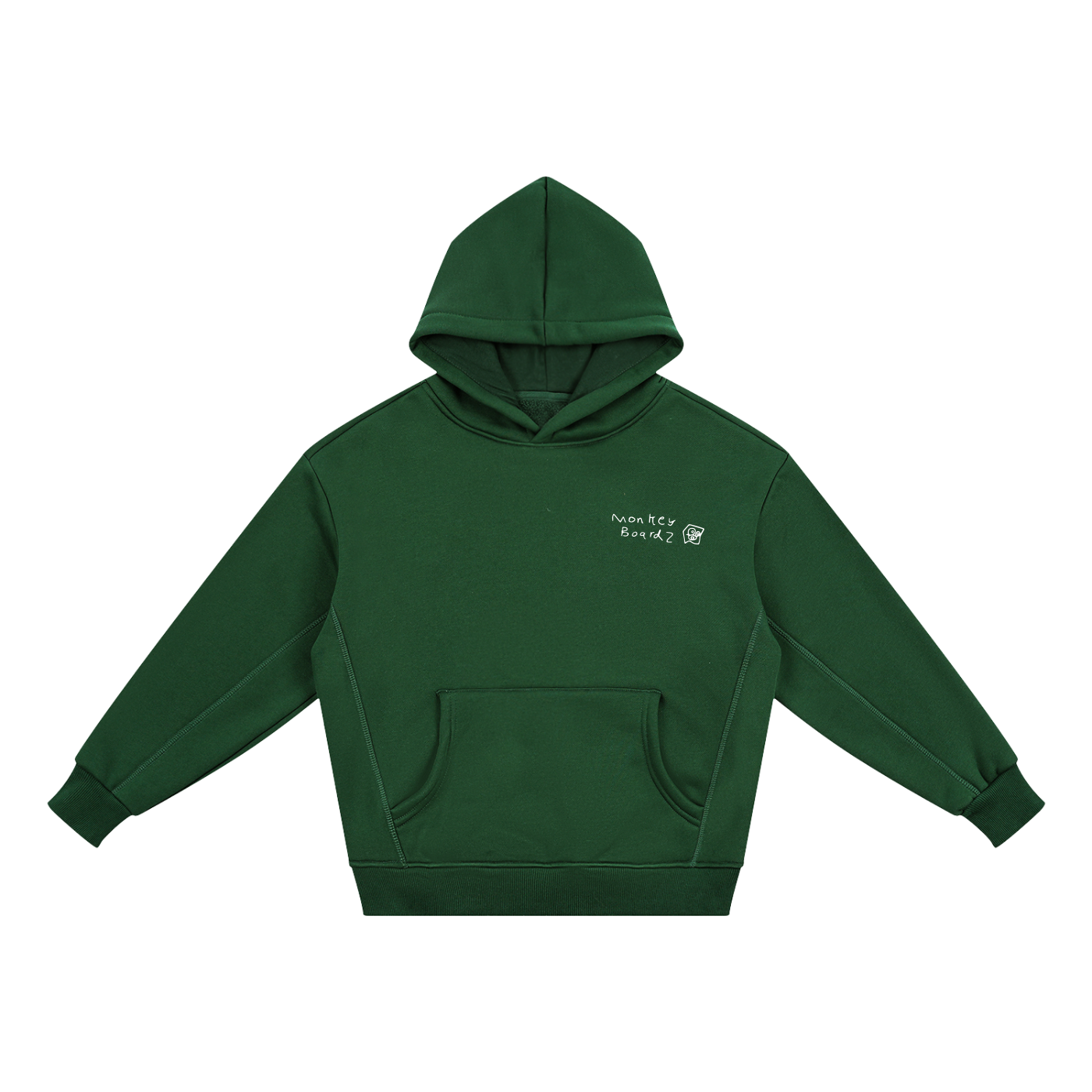 Kids Go Boulder Fleeced Hoodie