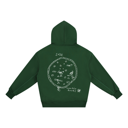 Kids Go Boulder Fleeced Hoodie