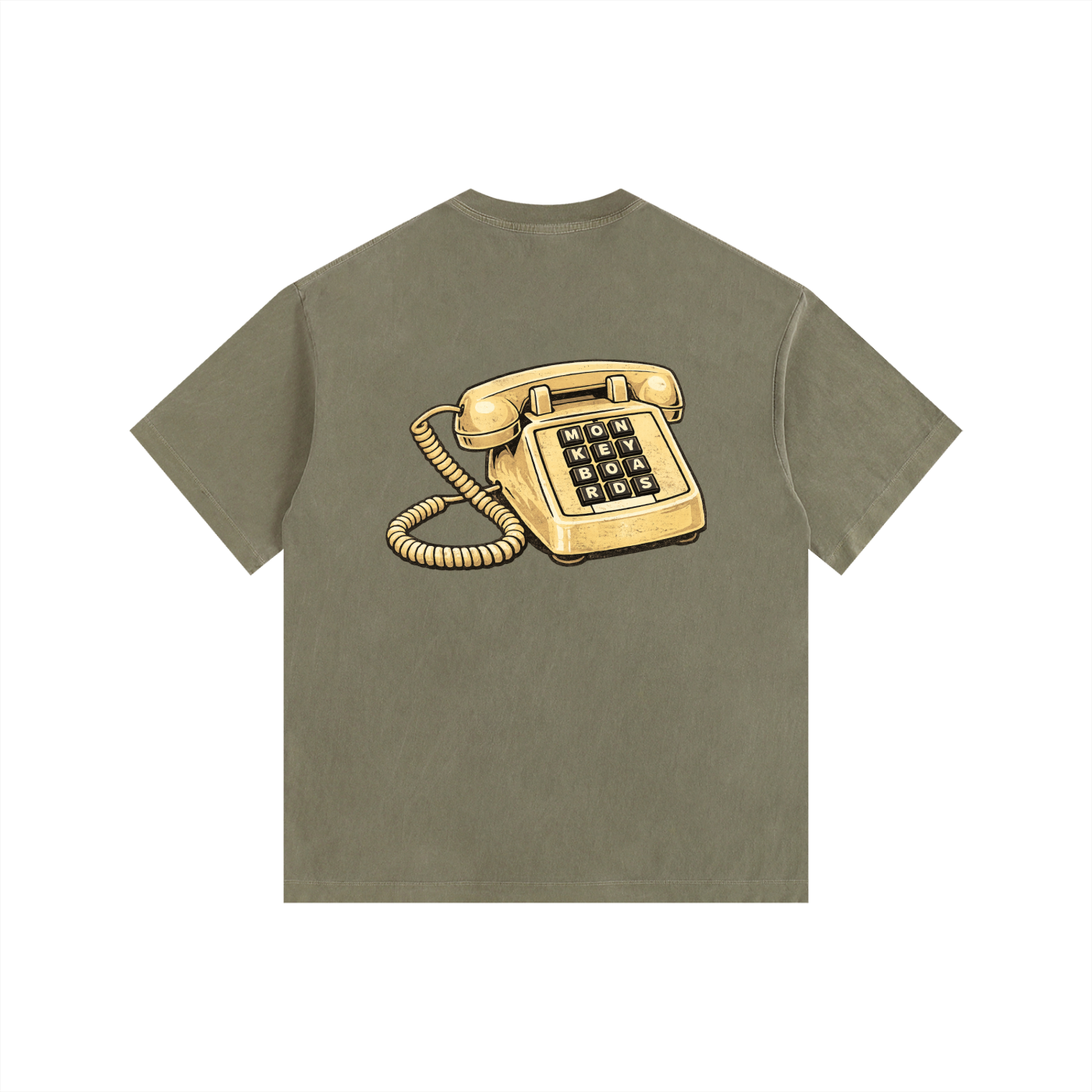 Dial-Up Monkeyboards Tee