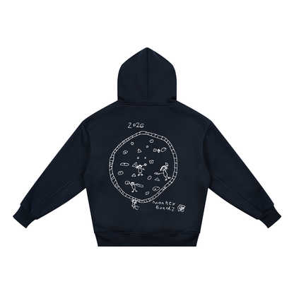 Kids Go Boulder Fleeced Hoodie