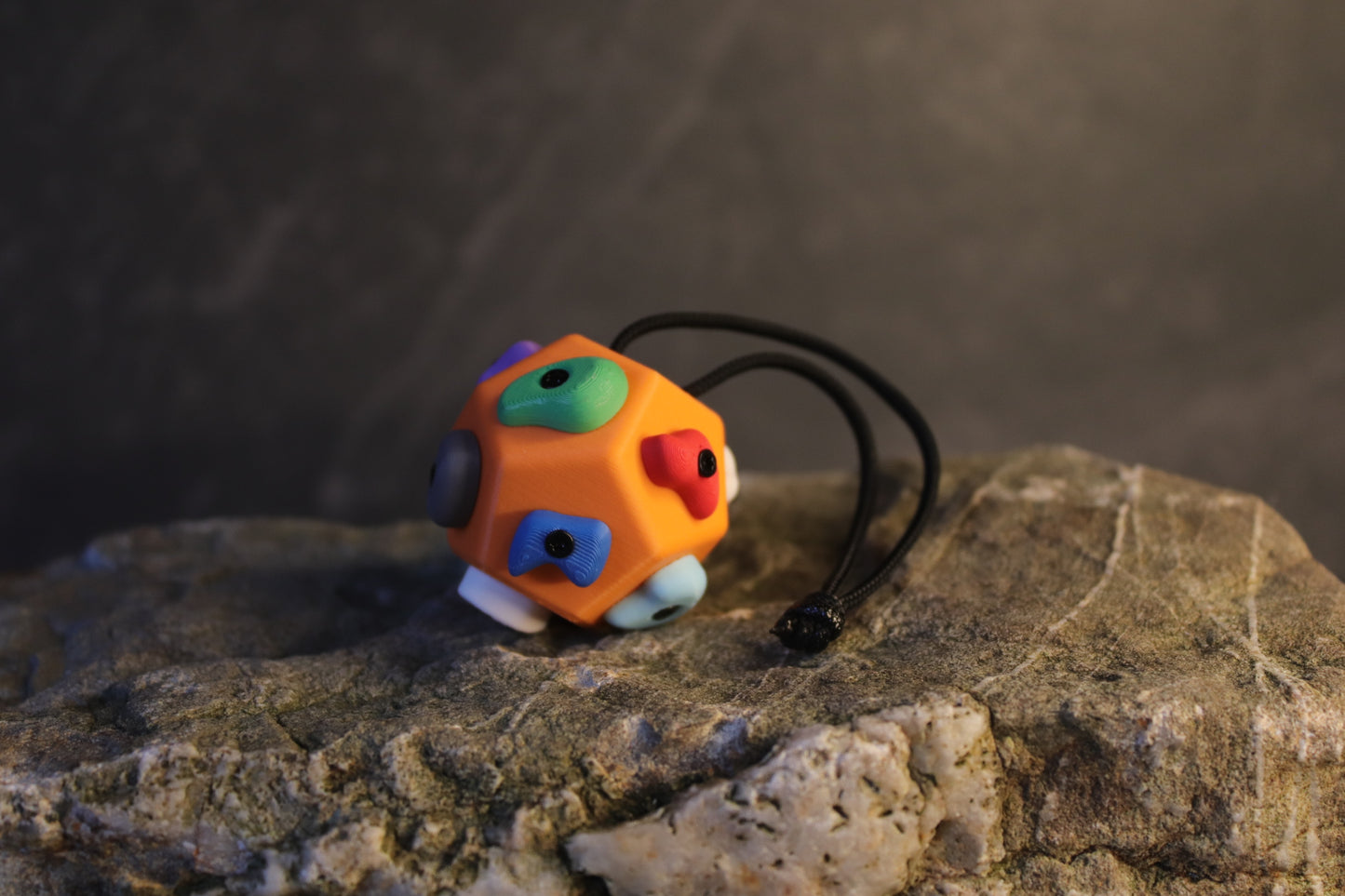 Mini Bouldering Ball Keychain