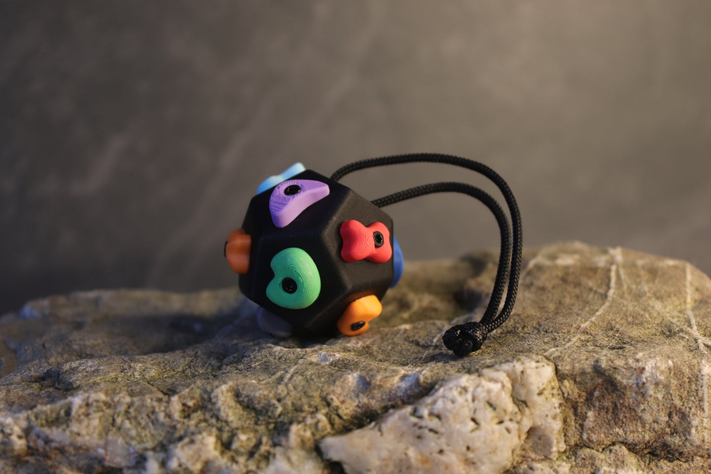 Mini Bouldering Ball Keychain