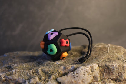 Mini Bouldering Ball Keychain