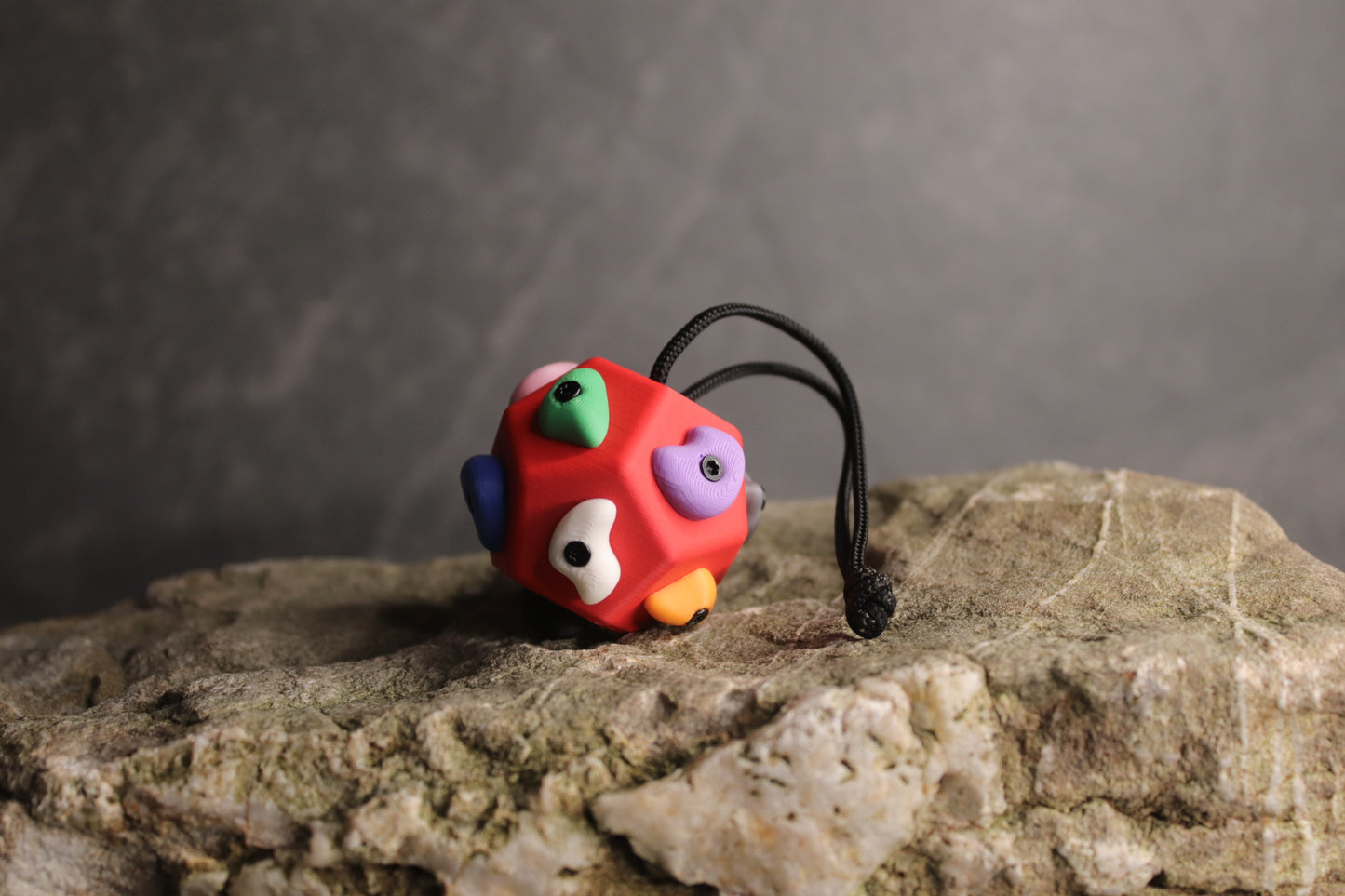 Mini Bouldering Ball Keychain