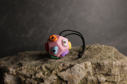 Mini Bouldering Ball Keychain