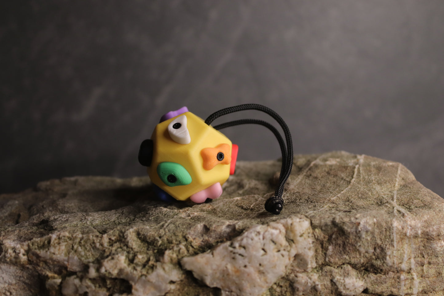 Mini Bouldering Ball Keychain