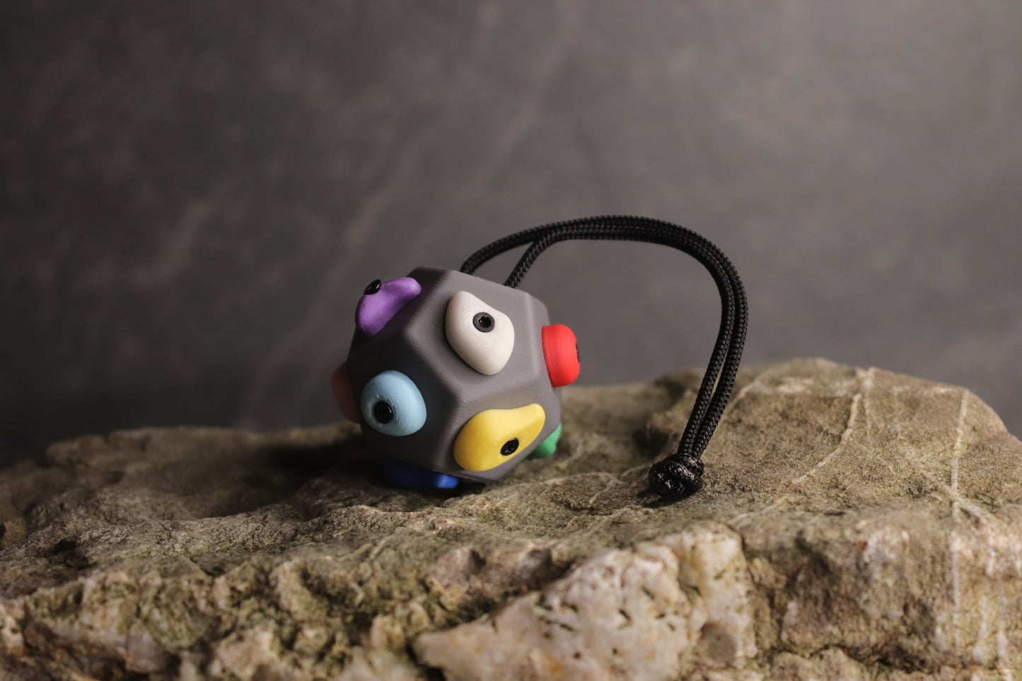 Mini Bouldering Ball Keychain