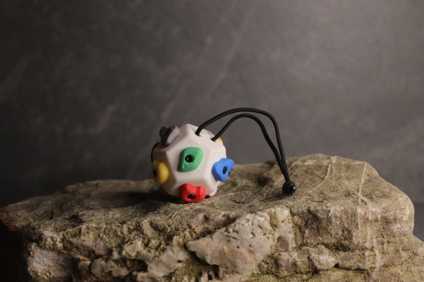 Mini Bouldering Ball Keychain
