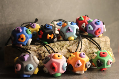 Mini Bouldering Ball Keychain