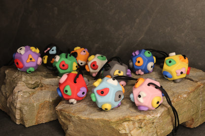 Mini Bouldering Ball Keychain