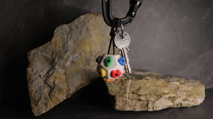 Mini Bouldering Ball Keychain