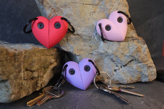 Magnetic Heart Keyrings