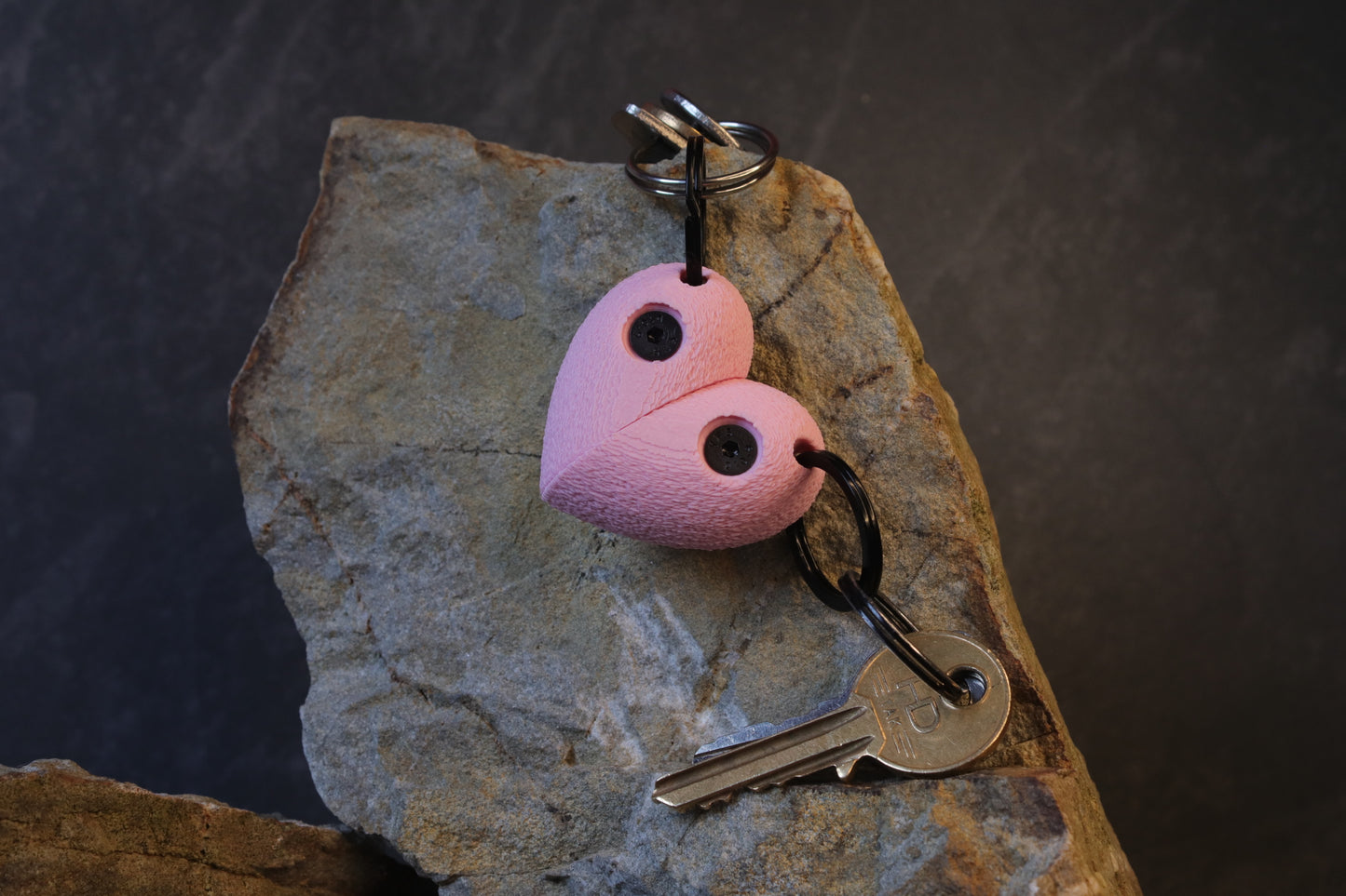 Magnetic Heart Keyrings