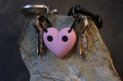 Magnetic Heart Keyrings