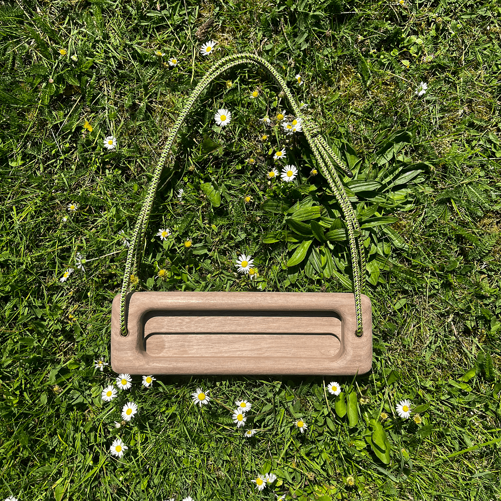 Duo Portable Hangboard - Walnut
