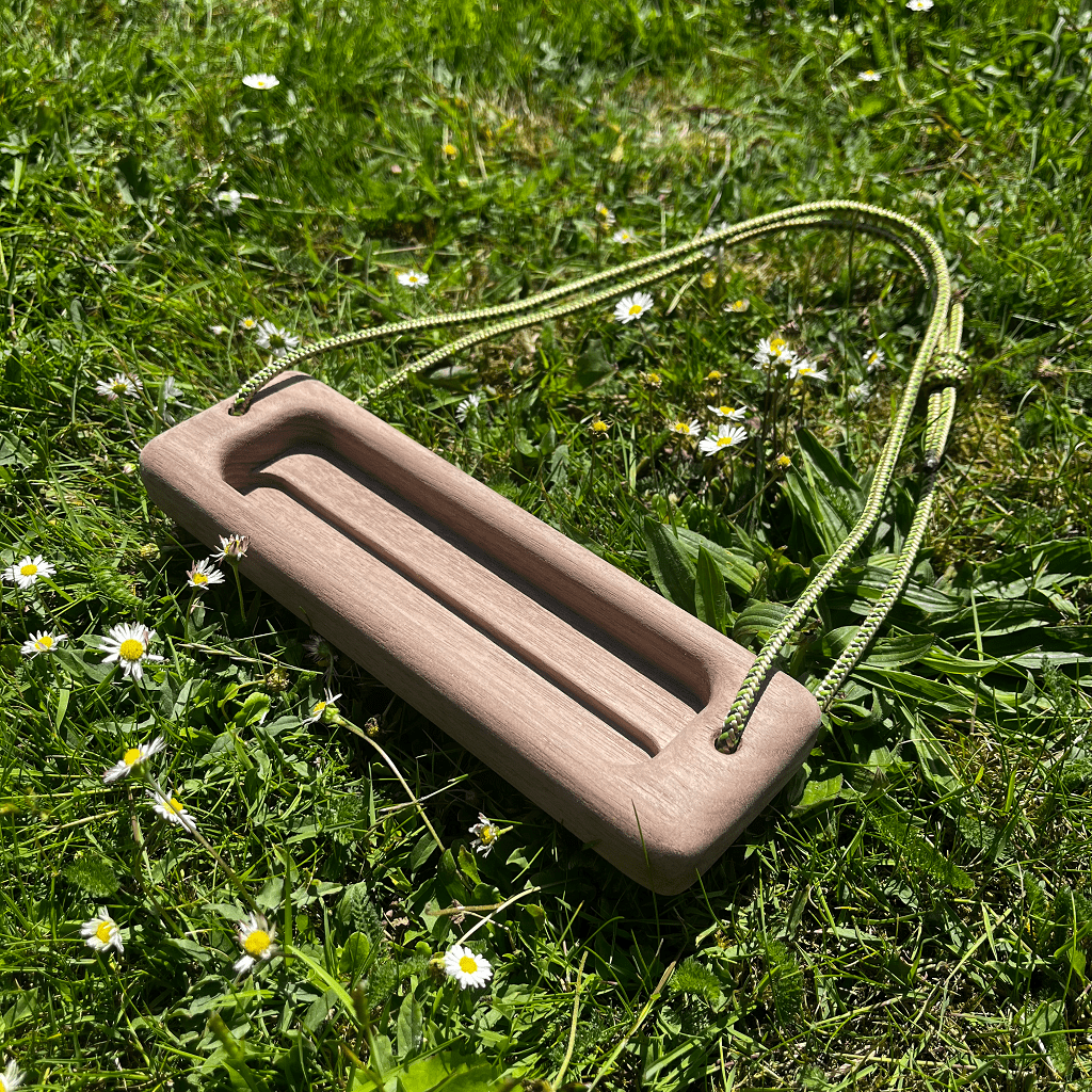 Duo Portable Hangboard - Walnut