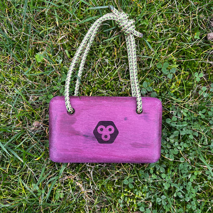 Kevin - The Mini Portable Hangboard - Purple Heart