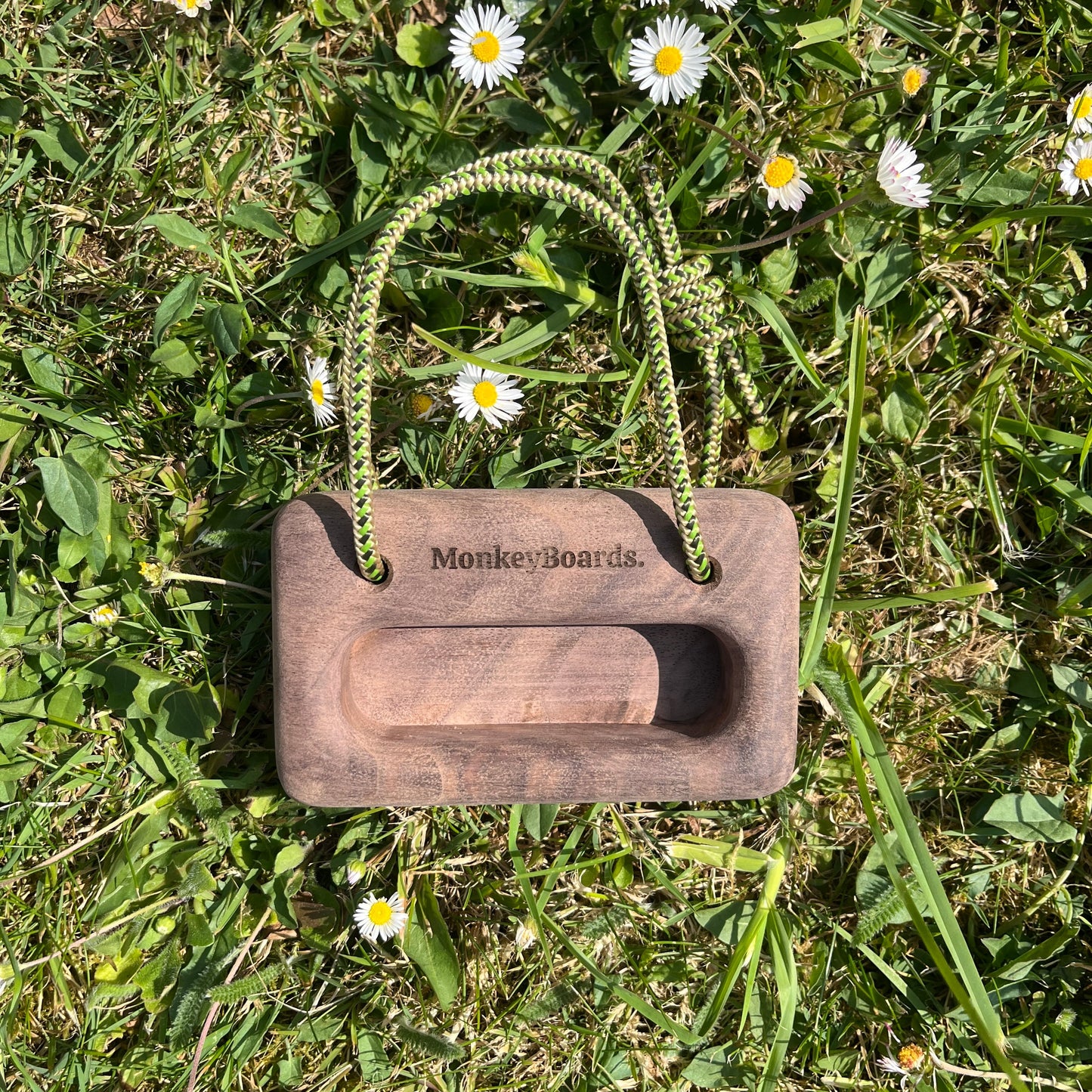 Kevin - The Mini Portable Hangboard - Walnut