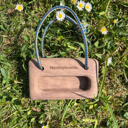 Kevin - The Mini Portable Hangboard - Walnut