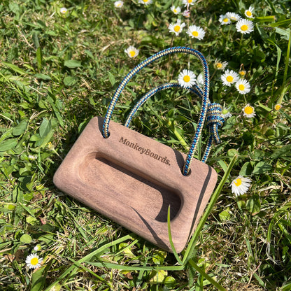 Kevin - The Mini Portable Hangboard - Walnut