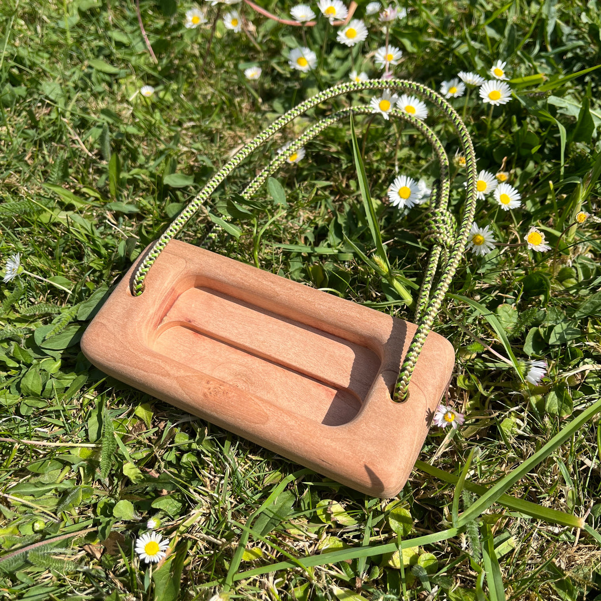 Micro Portable Hangboard - Cherry