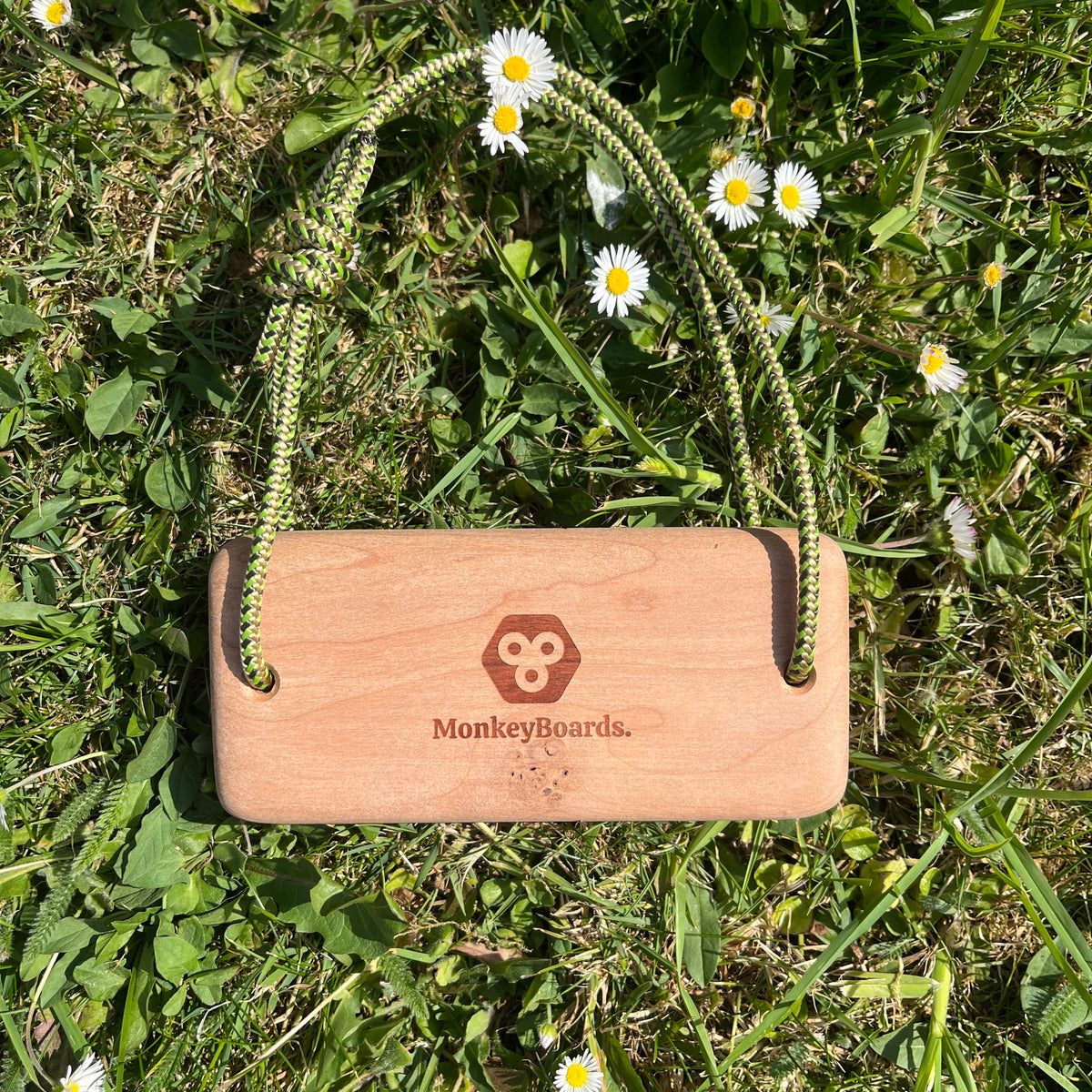 Micro Portable Hangboard - Cherry
