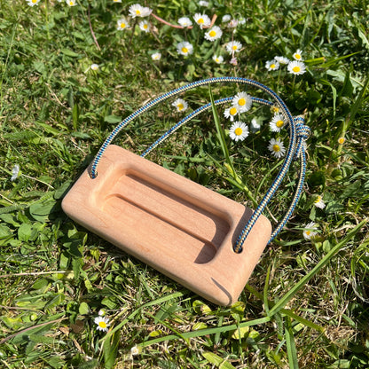 Micro Portable Hangboard - Cherry