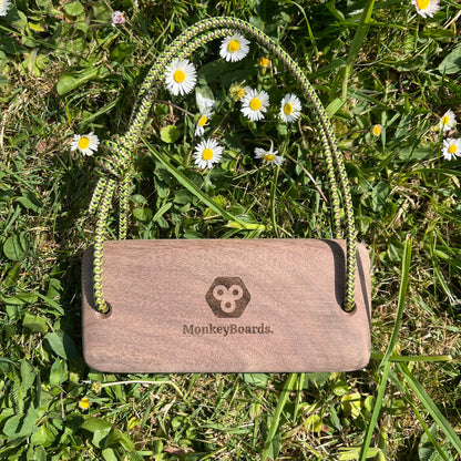Micro Portable Hangboard - Walnut