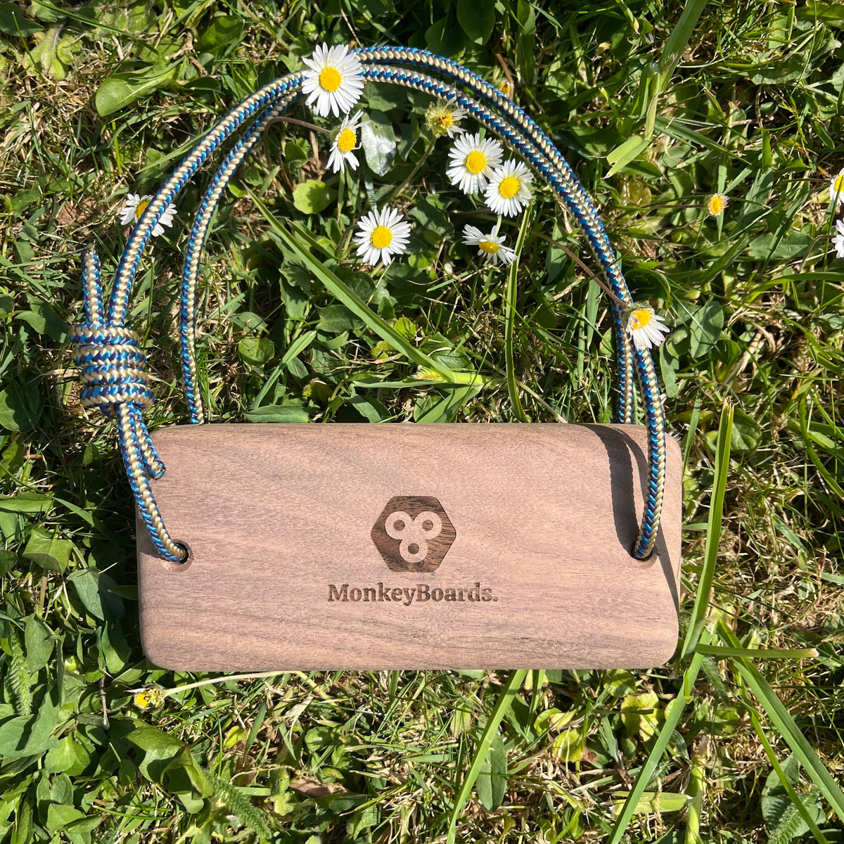 Micro Portable Hangboard - Walnut