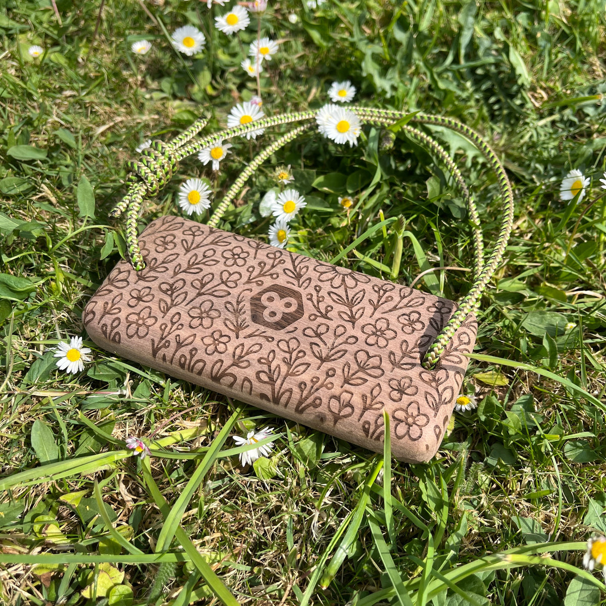 Micro Portable Hangboard - Walnut
