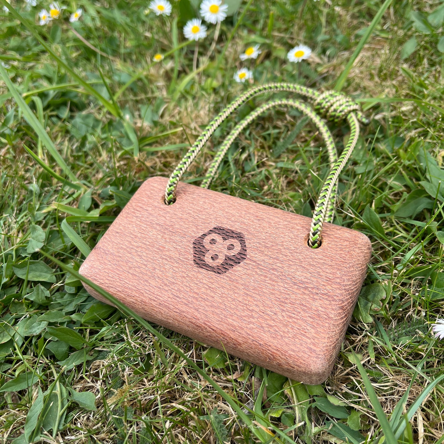 Kevin - The Mini Portable Hangboard - Leopard Wood