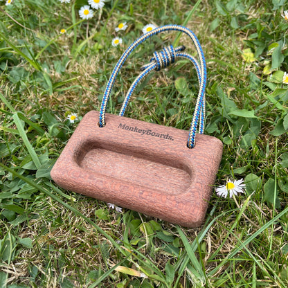 Kevin - The Mini Portable Hangboard - Leopard Wood