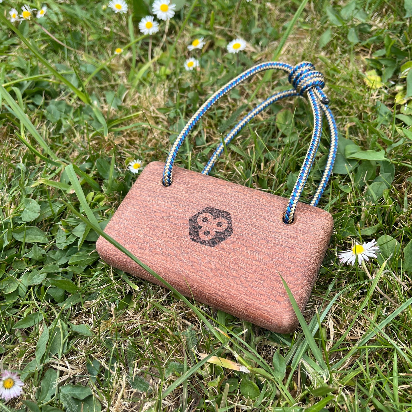 Kevin - The Mini Portable Hangboard - Leopard Wood
