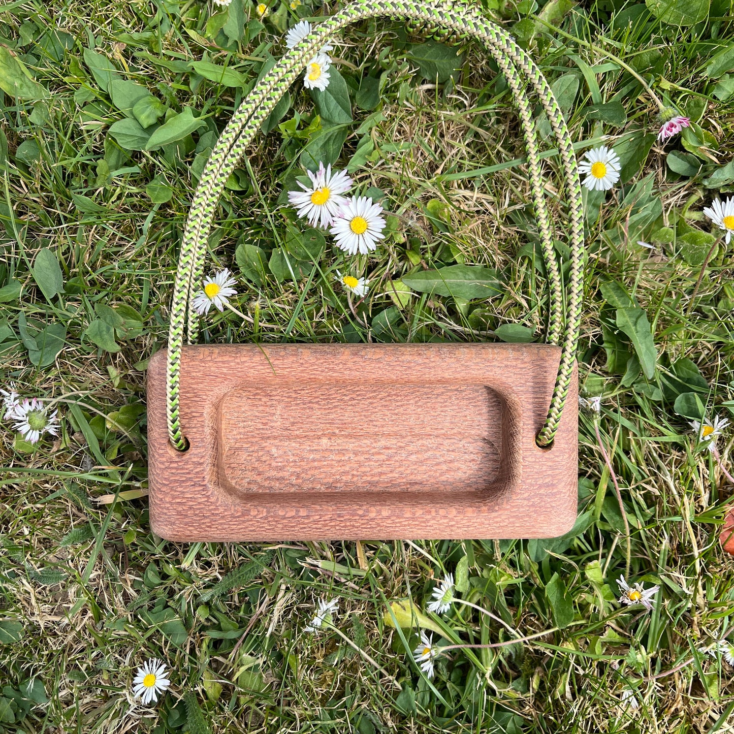 Micro Portable Hangboard - Leopard Wood