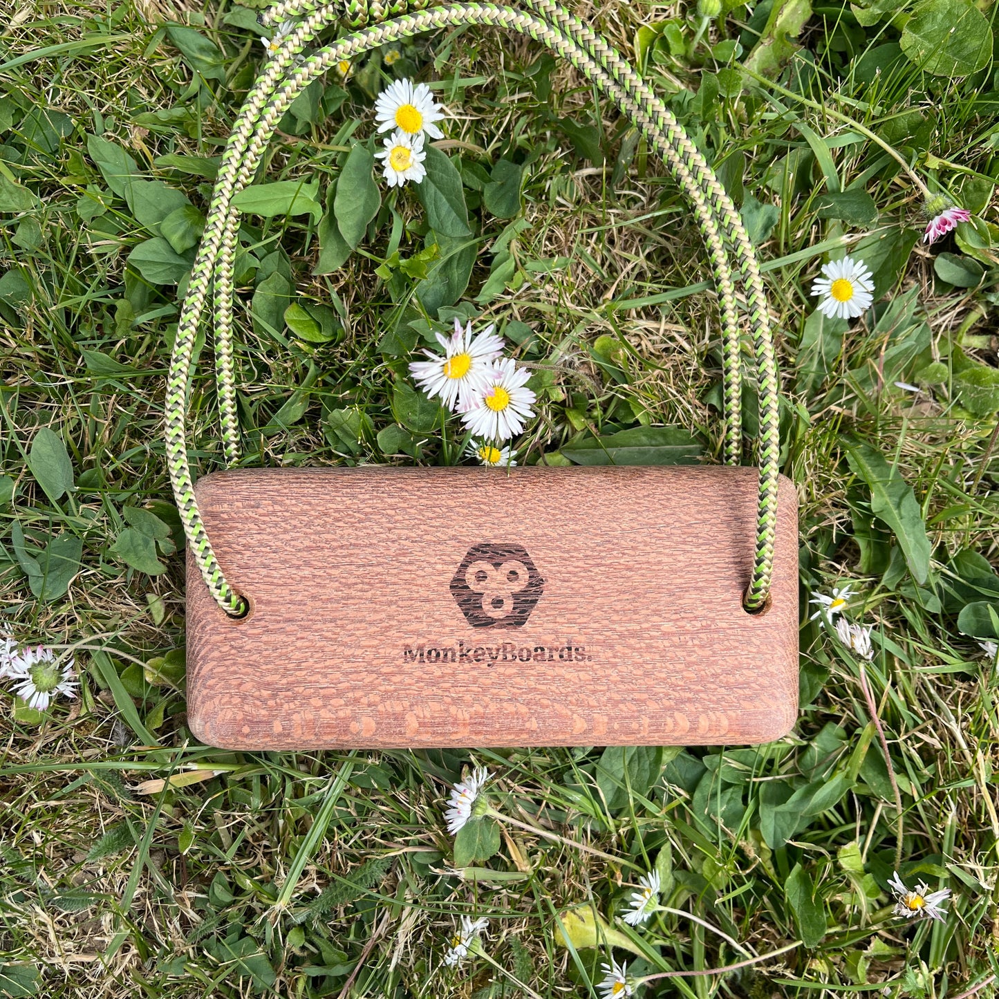 Micro Portable Hangboard - Leopard Wood