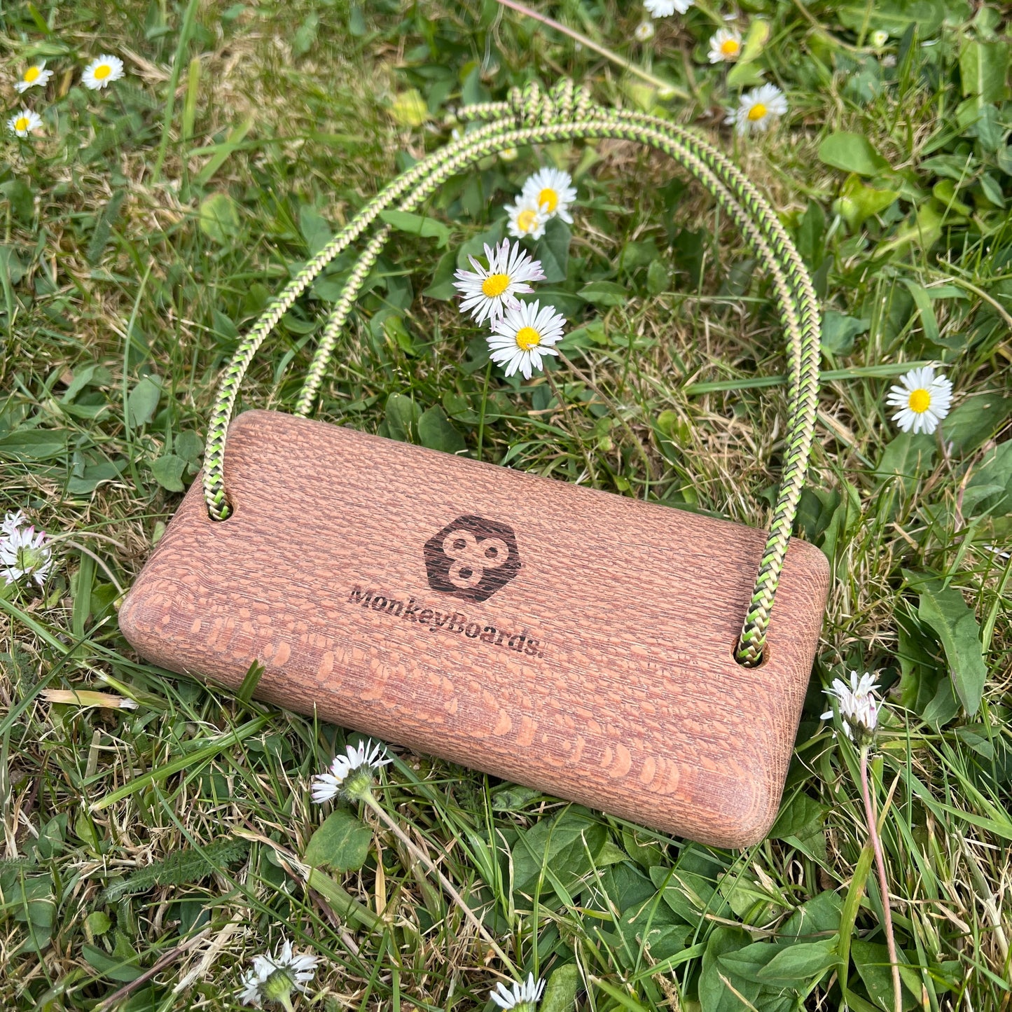 Micro Portable Hangboard - Leopard Wood