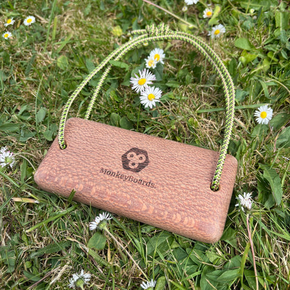 Micro Portable Hangboard - Leopard Wood