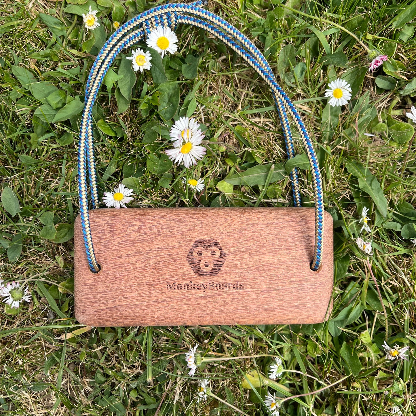 Micro Portable Hangboard - Leopard Wood