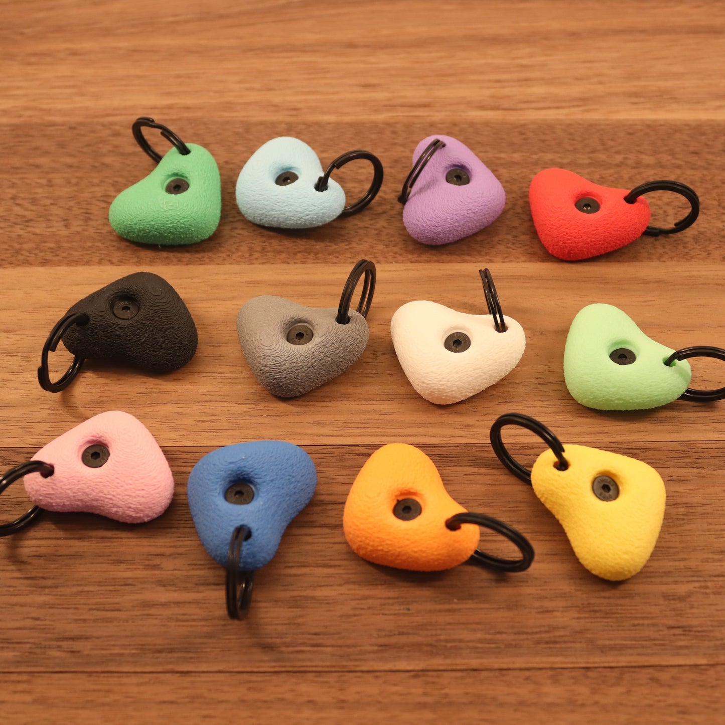 Mini Climbing Hold Keyring