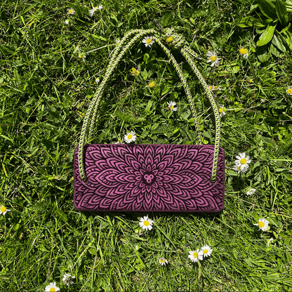 Micro Portable Hangboard - Purple Heart